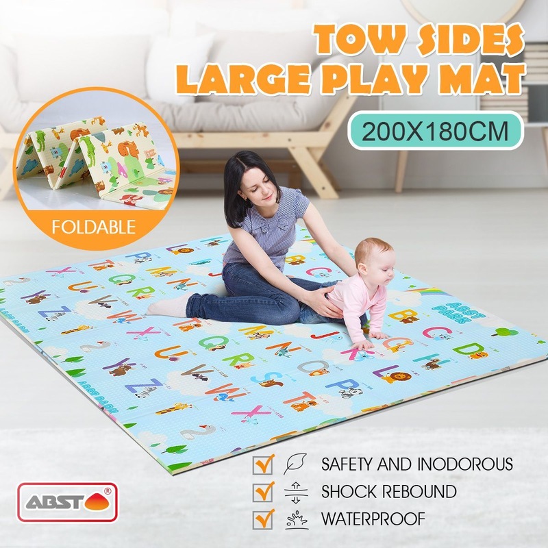 Foldable Two Sides Large Play Mat 200x180cm Buy Baby Gyms & Play Mats