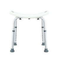 Adjustable Shower Chair Bath Tub Seat Bench for Elderly Disabled with Handles