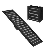 Dog Ramp for Car SUV Truck Pet Safety Stairs Foldable Steps Portable Ladder Non-slip Travel