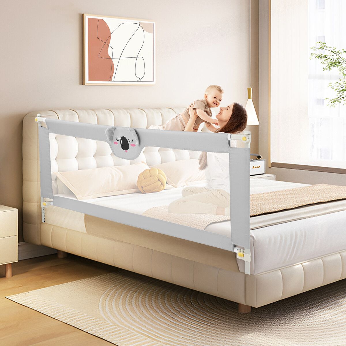 Baby safety hotsell fence for bed