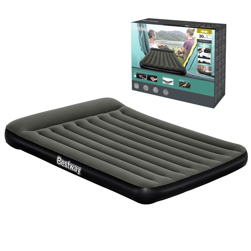 Buy Bestway Air Mattress Bed Queen Inflatable Blow Up Airbed Floating Camping Sleeping Blowup