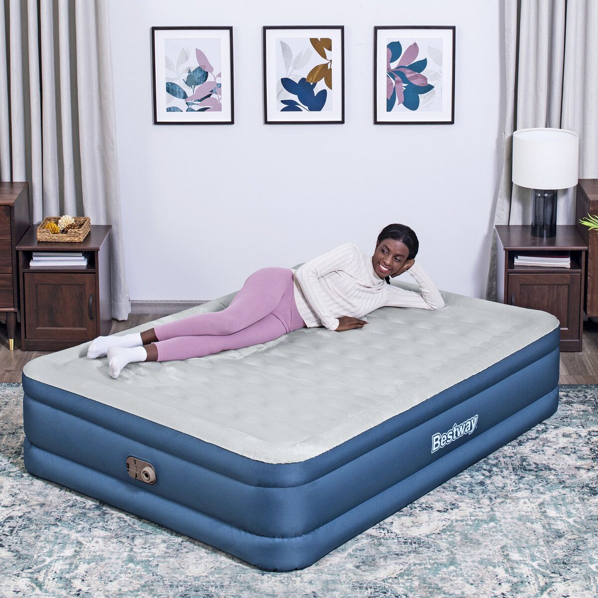 Bestway blow hotsell up mattress