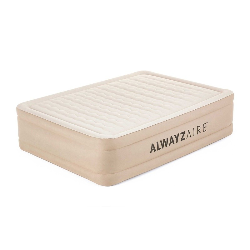 Bestway Alwayzaire Air Bed Mattress 51cm Queen Size With Built In Dual Pump Inflatable Mattresses 1096312 - Bestway Queen Size Air Bed Review Bestway Alwayzaire Air Bed Mattress 51cm Queen Size With Built In Dual Pump Inflatable Mattresses 1096312 - Bestway Queen Size Air Bed Review