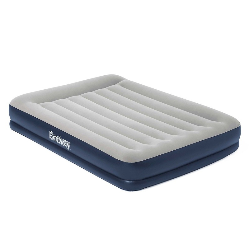 Buy Bestway Inflatable Bed Queen Air Mattress 36cm with Built in Pump ...
