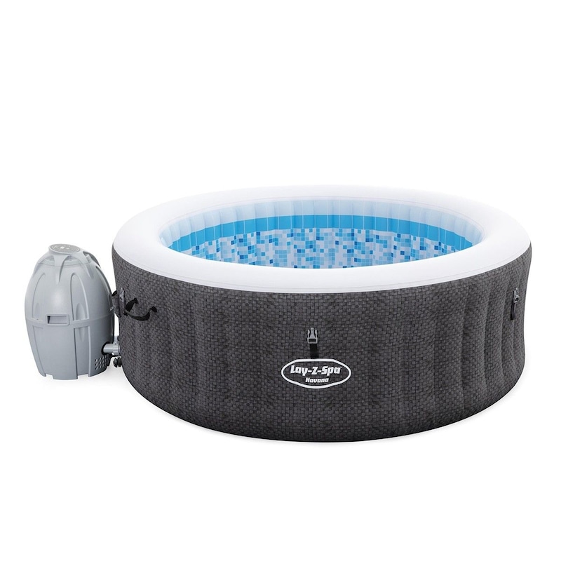 Buy Bestway Lay-Z-Spa Havana AirJet Inflatable Hot Tub Spa Portable ...