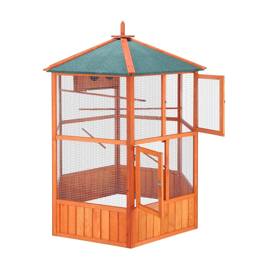 Buy Bird Cage Aviary Parrot House Budgie Cockatiel Canary Enclosure ...