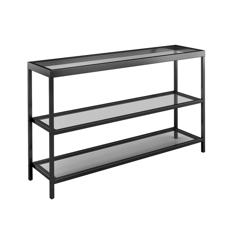 Buy Black Console Sofa Table Hallway Entrance Entryway Display Stand