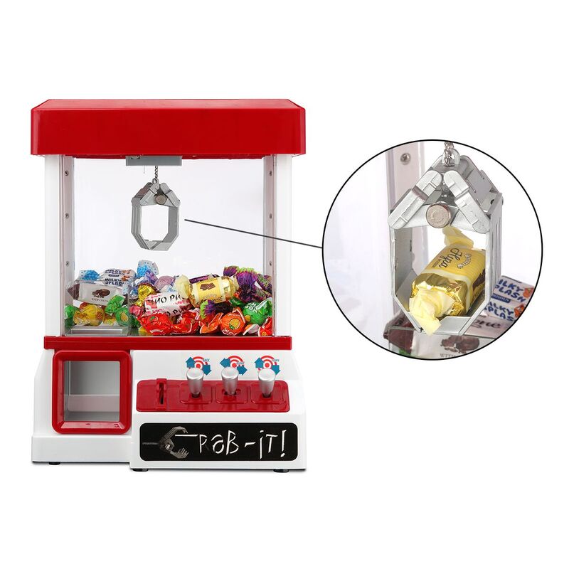 Mini Claw Machine For Kids, Blue - Fill With Prizes and Candy