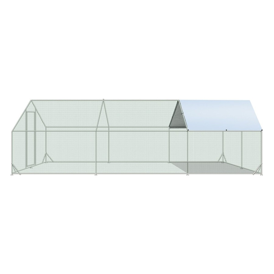 Buy Chicken Coop Run Walk In Chook Cage House Pen Shelter Cat Dog Bird ...