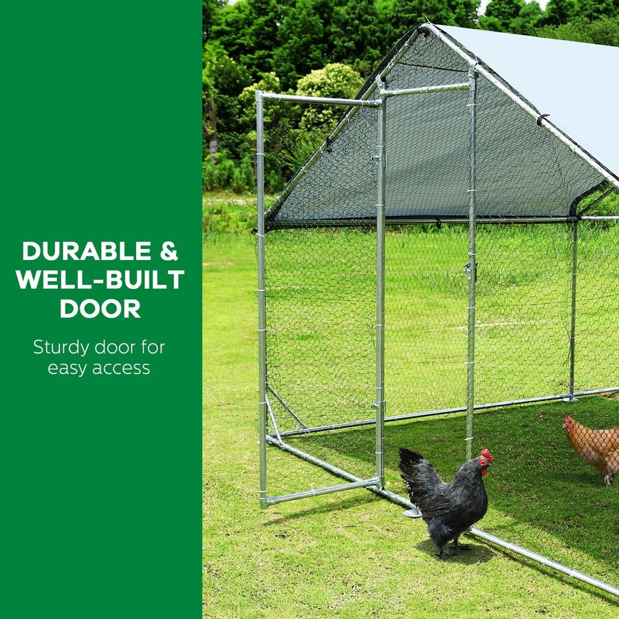 Buy Chicken Coop Run Walk In Chook Pen Cage Shelter Cat Dog Enclosure ...