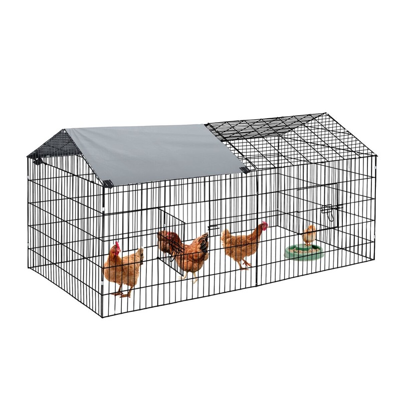 Buy Chicken Run Coop Rabbit Hutch Dog Cat Enclosure Crate Kennel Pen