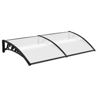 Crystal Clear Rain Proof Shade Rain Cover Canopy Awning 2M