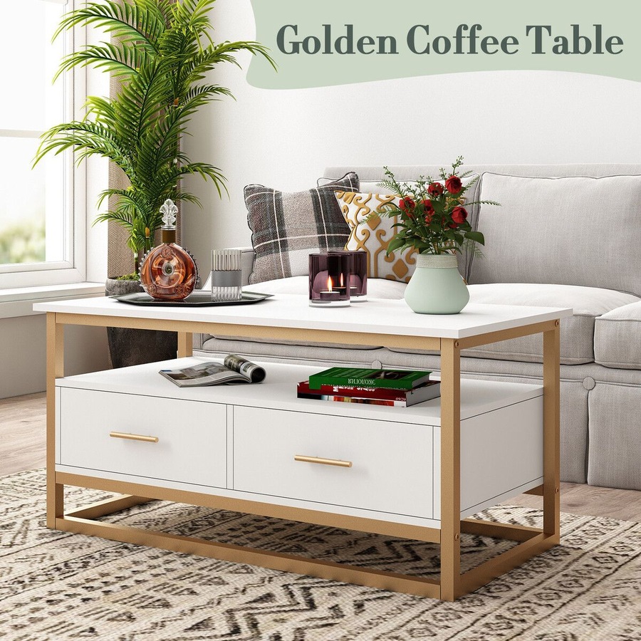 TV Stand Media Console Modern Storage Table Entertainment Centre Hidden Compartments Open Shelves