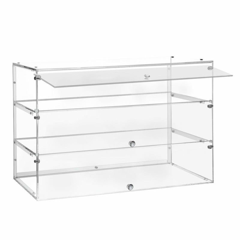 Buy Cupcake Display Acrylic Cake Bakery Shelf Unit Case 3 Tier