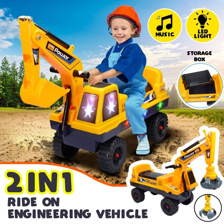 Digger sale toy box