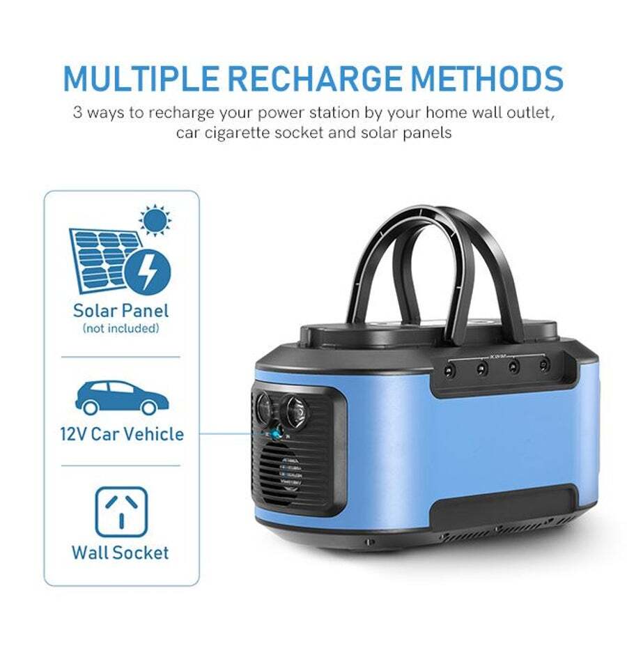 Buy 87000mAh Portable Generator Power Station Solar Battery Charger