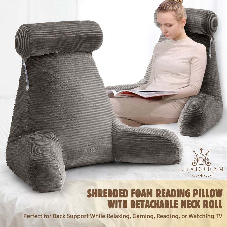 Corduroy reading clearance pillow