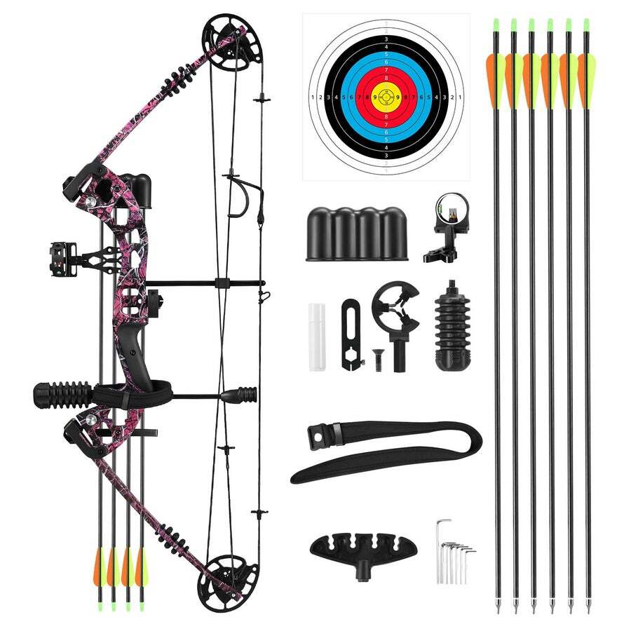 THREE ARCHERS Archery Bow Tuning and Mounting String Level Combo Kit for  Compound Bows Yellow