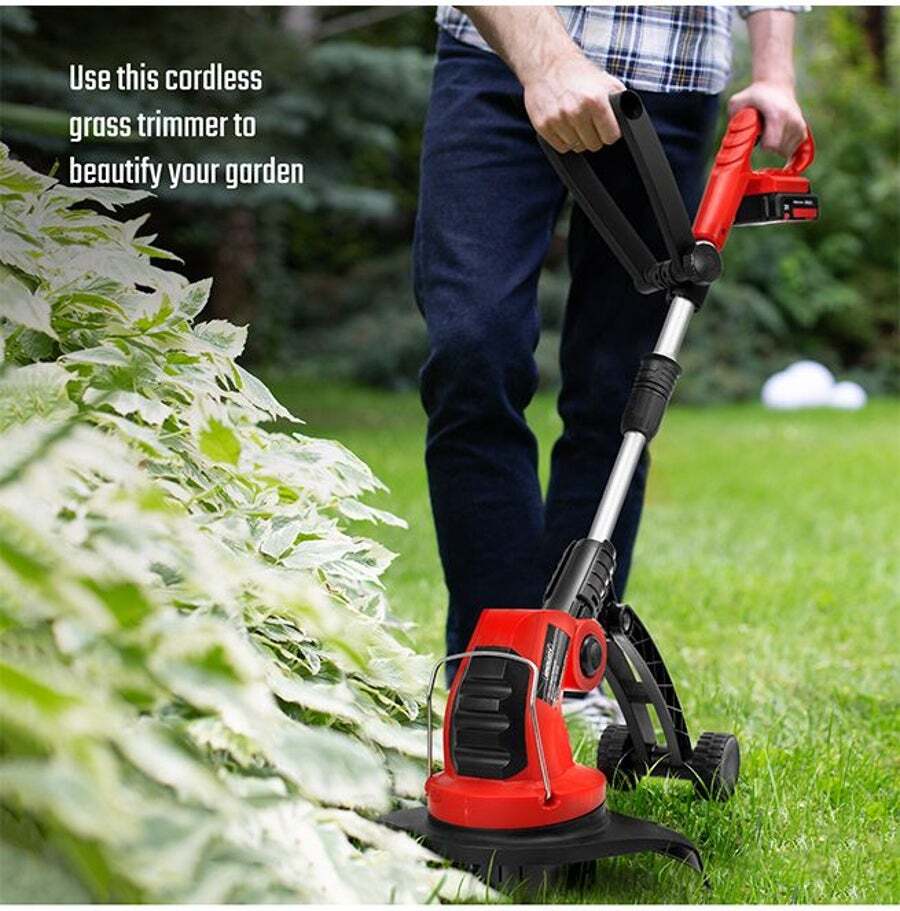 Electric Grass Trimmer Garden Lawn Turf Cutter Whipper Snipper For