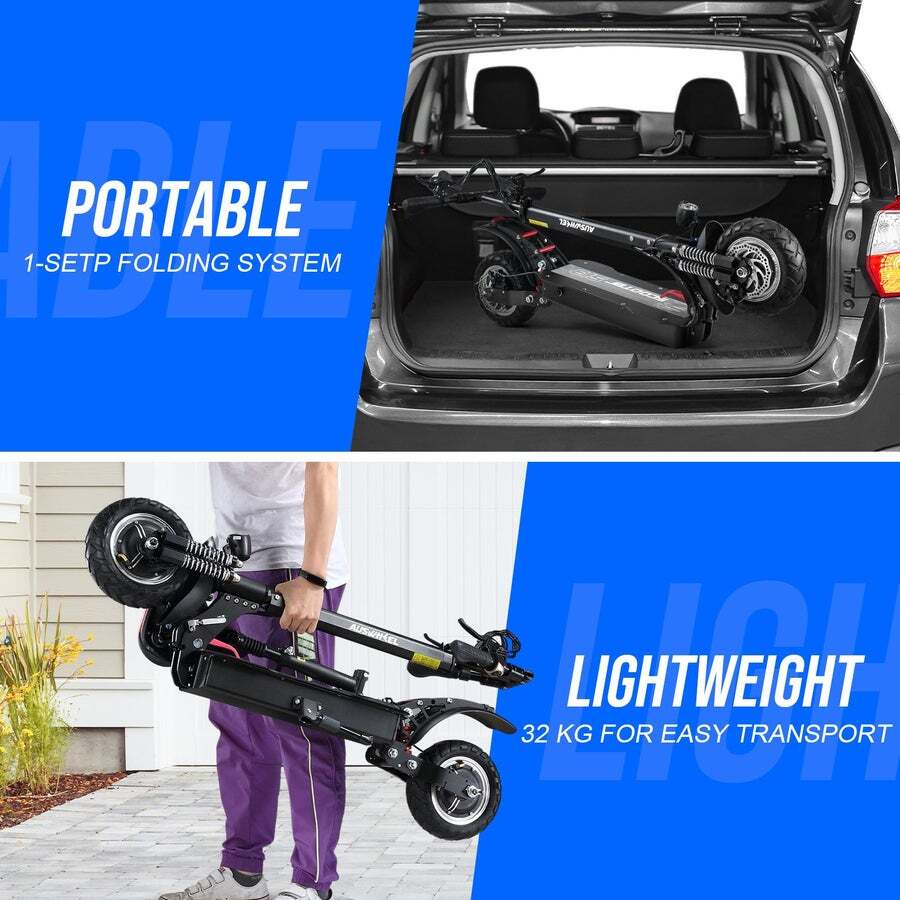 Buy Electric Scooter Adult Mobility Escooter Seat Off Road Long Range