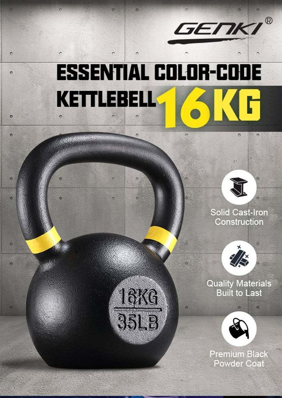 Fitness Mad 20kg Kettlebell Red – Workout For Less