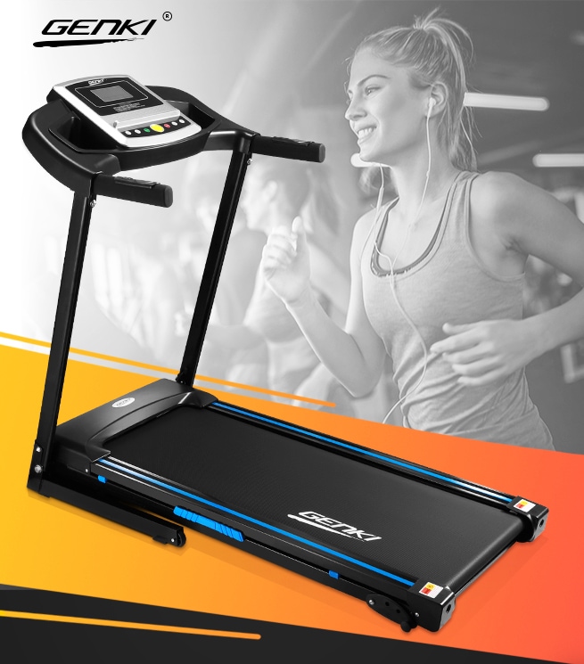 Buy Genki 2HP Treadmill Home Gym Equipment Foldable Running Exercise ...