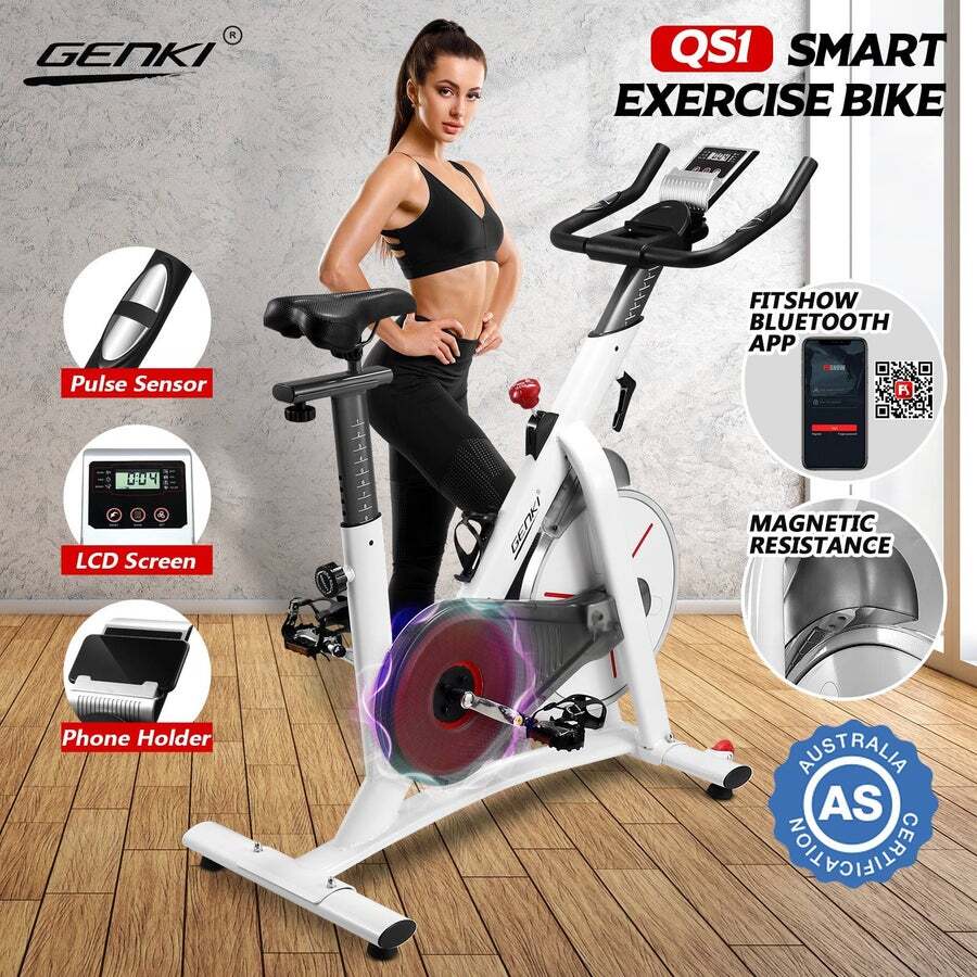 Buy Genki Exercise Magnetic Spin Bike Home Cycling Bicycle Belt