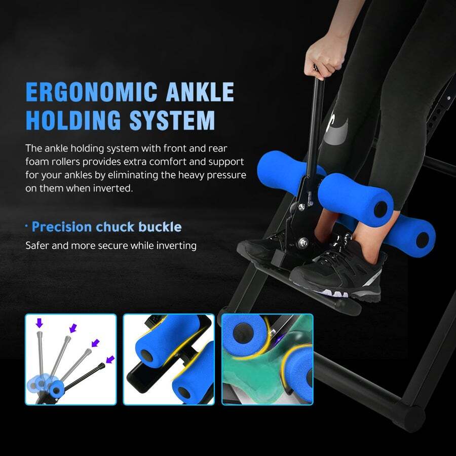 Buy Genki Inversion Table Back Stretching Gravity Inverter Exercise ...