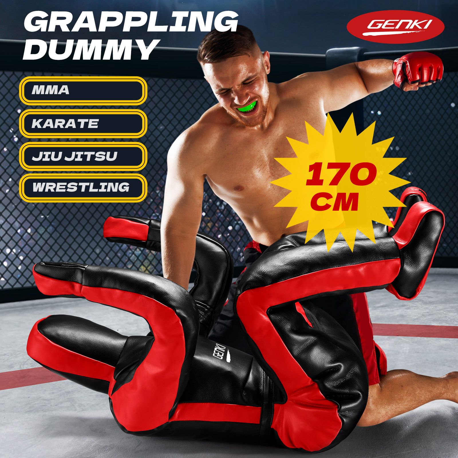 Shaza Sports MMA Throwing Grappling Dummy Bag Unfilled | eBay
