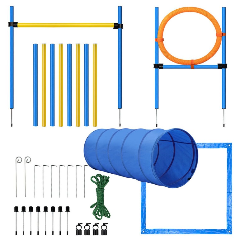 Buy Dog Agility Equipment 5 Set Pet Pet Scene Puppy Training Kit Jump