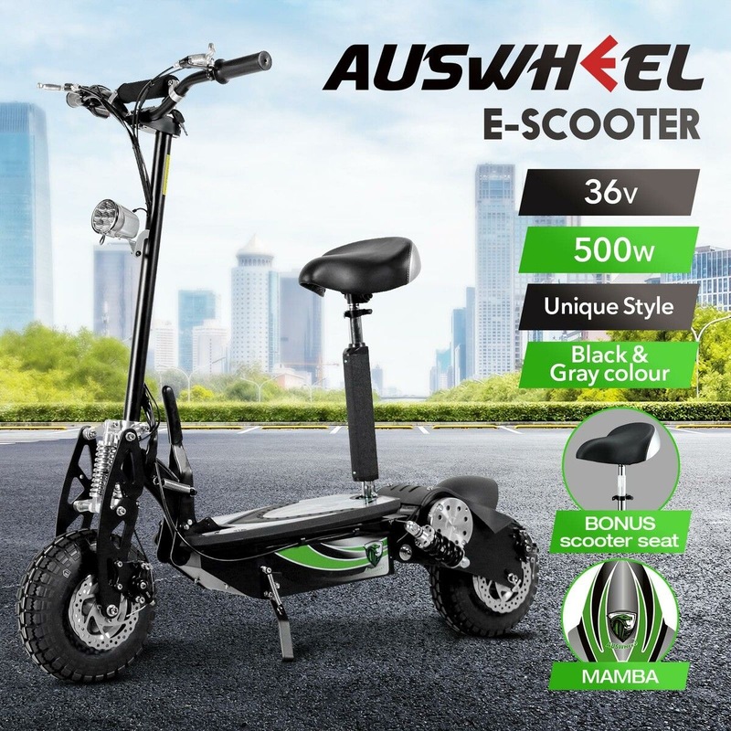 Buy Electric Scooter Escooter Auswheel Adults Folding Motorised