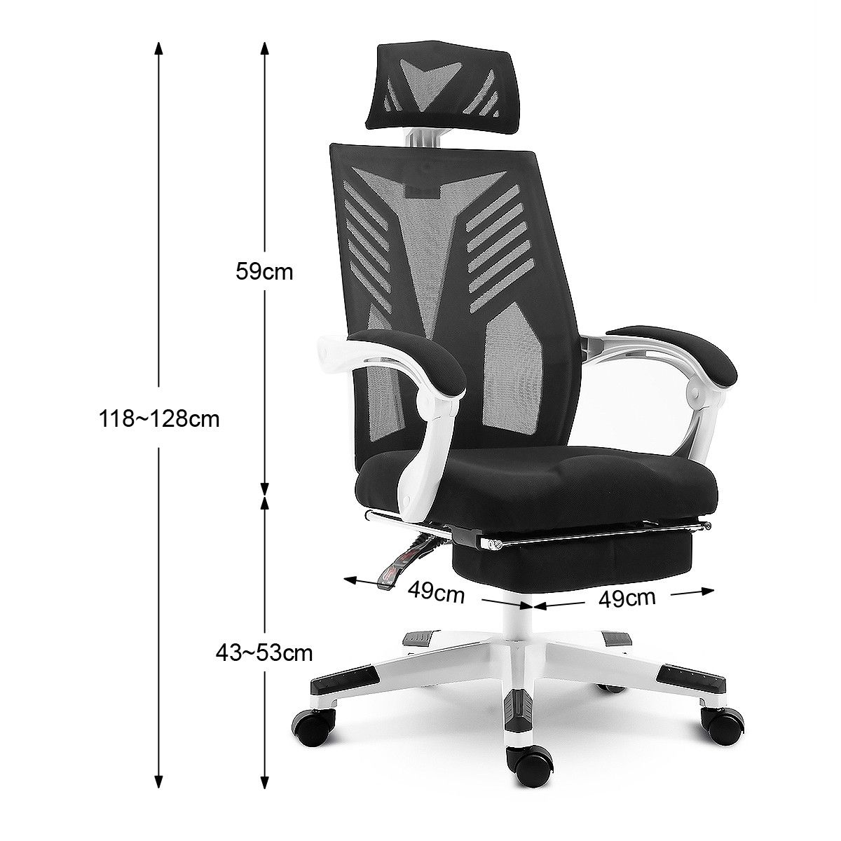 work smart riley mesh office chair