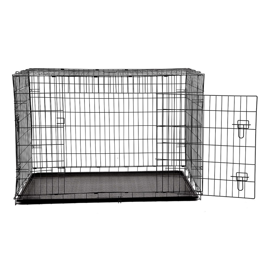 48 inch XL Dog Crate Cage Black