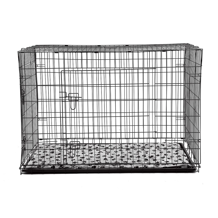 48 inch XL Dog Crate Cage Black