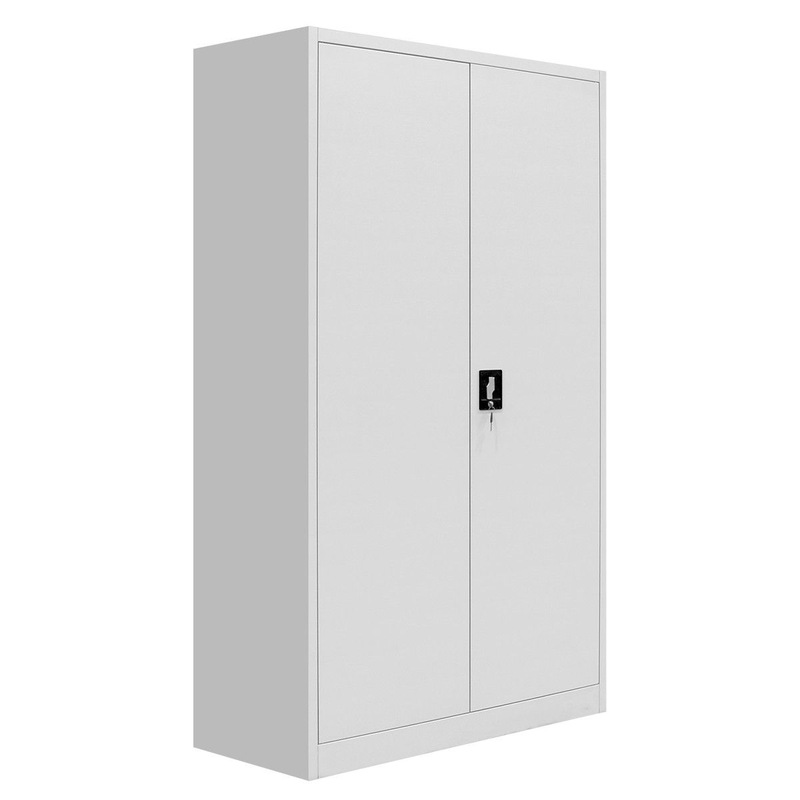 Buy Steel Storage Wardrobe Closet with Locks MyDeal