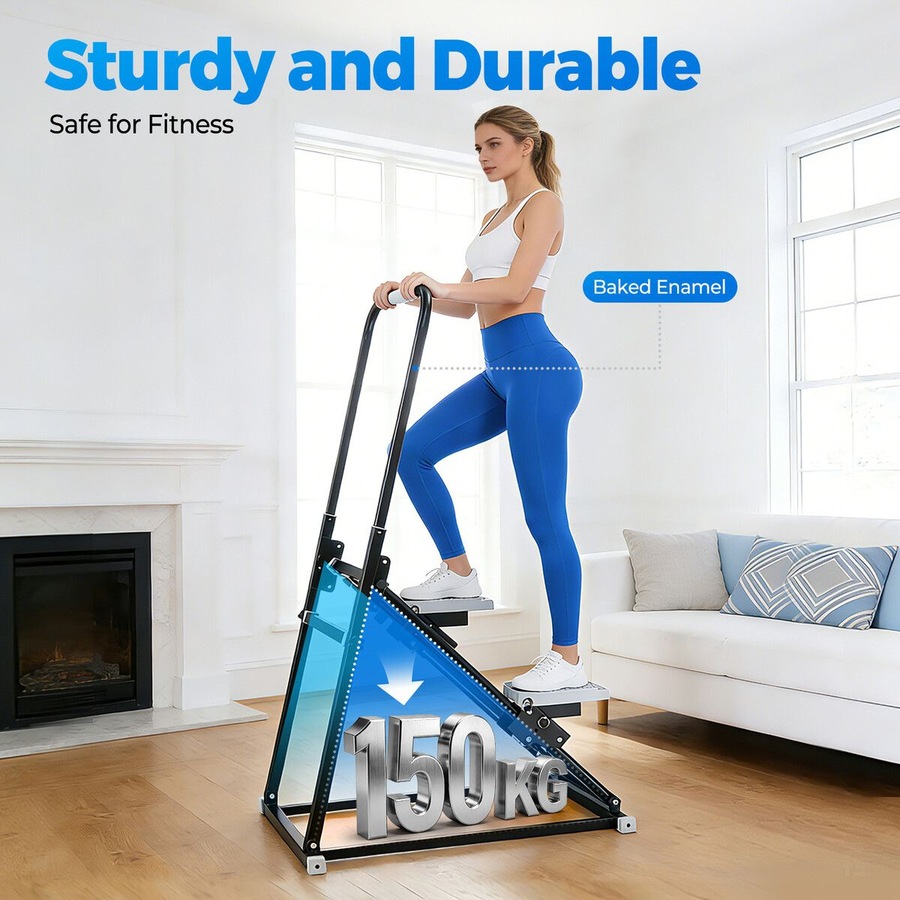 Buy Folding Stair Stepper Climber Vertical Mountain Home Gym Step ...