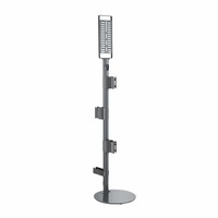 Freestanding Vacuum Stand Cordless Cleaner Storage Rack Holder Metal Organizer Accessories Organiser Bracket for Dyson Xiaomi Models Grey