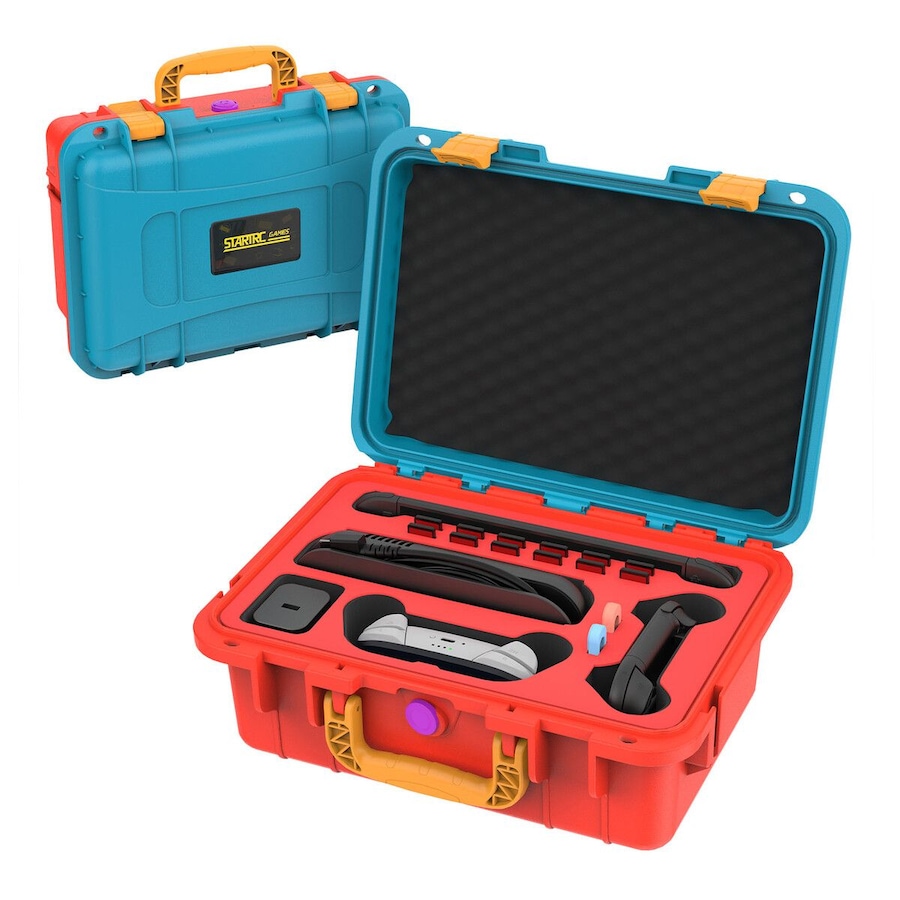 Game Storage Case Container for Nintendo Switch 2 Controller Joy Con Wrist Strap Cards Charging Accessories Portable Hard Shell Carry Travel Organiser