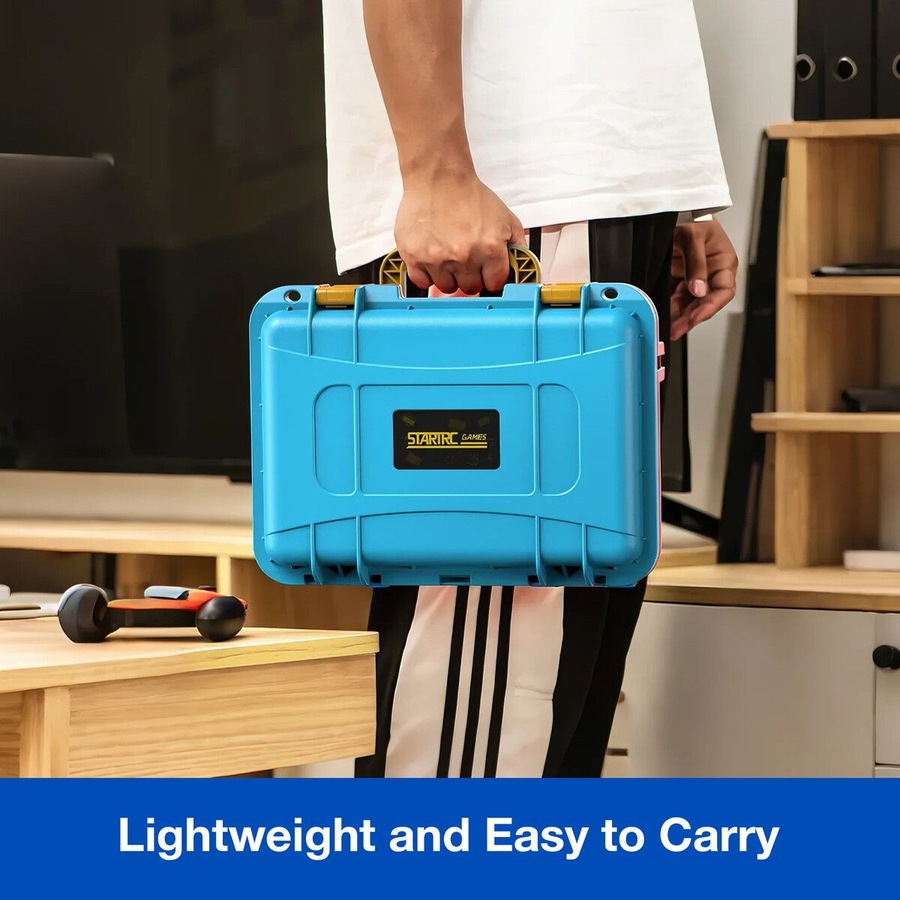 Game Storage Case Container for Nintendo Switch 2 Controller Joy Con Wrist Strap Cards Charging Accessories Portable Hard Shell Carry Travel Organiser