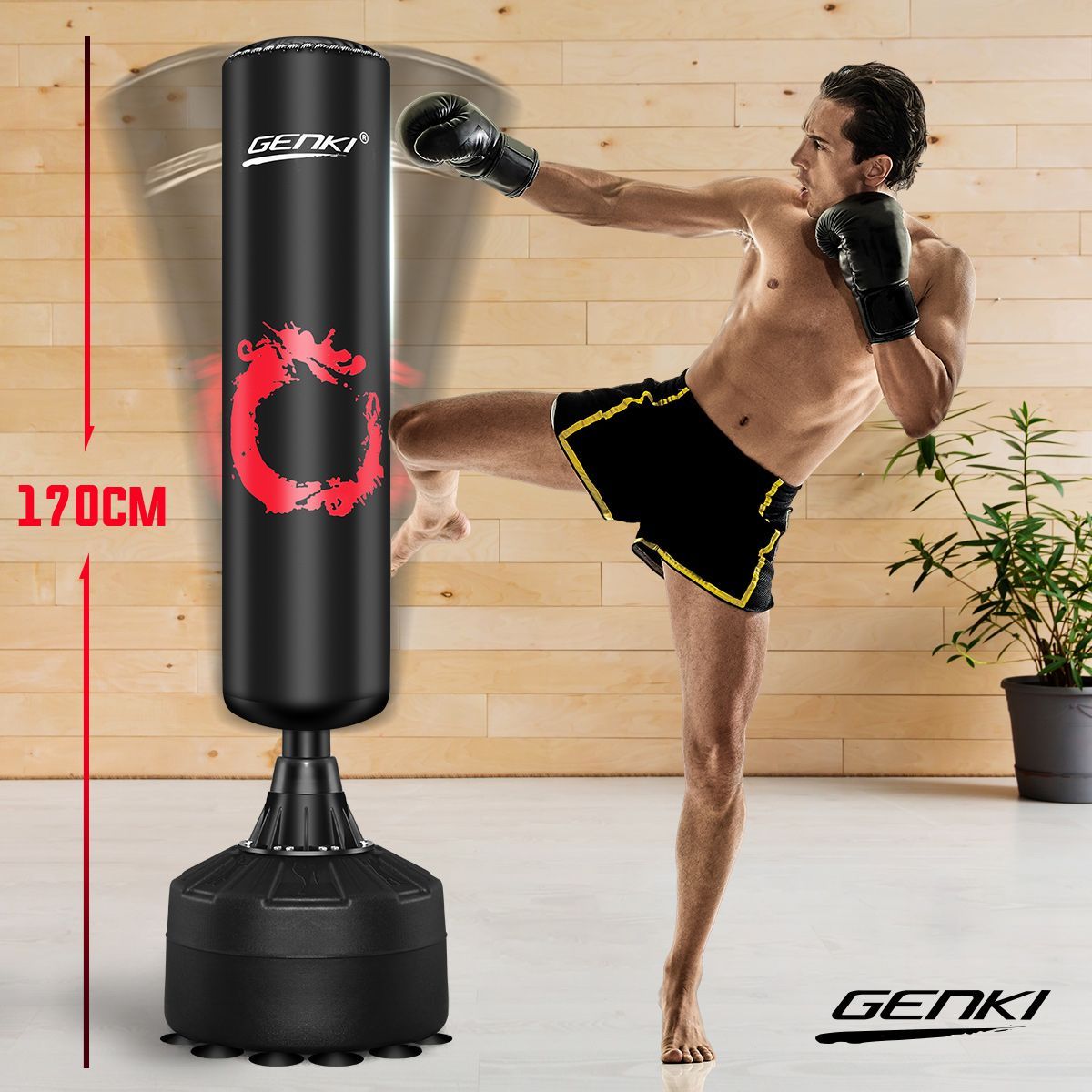 scaffold punch bag stand