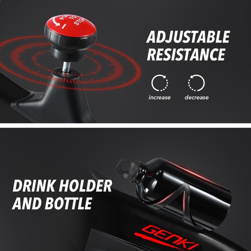 genki exercise bike review