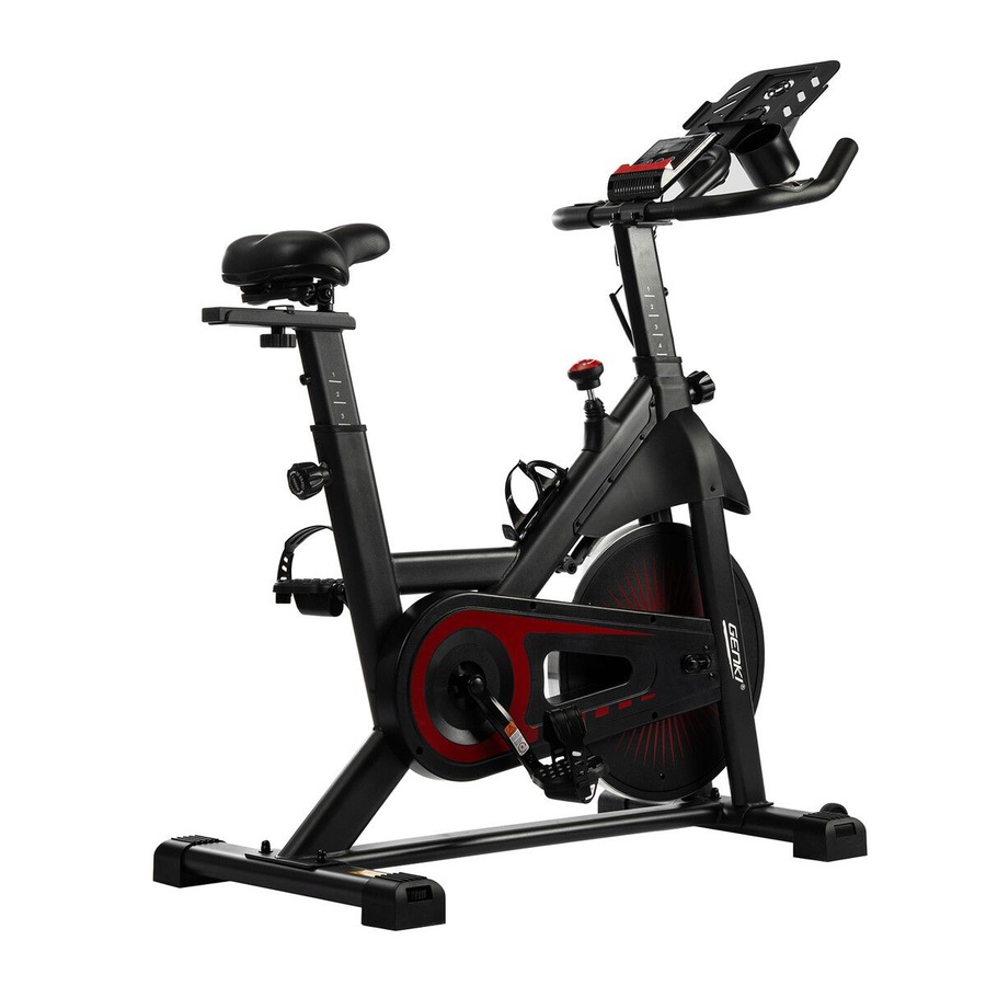 Genki Fitness Spin Bike Indoor Cycling Stationary Bicycle Home Exercise Adjustable Magnetic Workout Aerobic Trainer Pedal Gym Equipment Bluetooth App