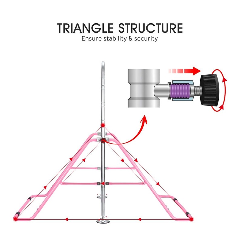 Buy Genki Gymnastics Training Bar Height Adjustable Horizontal Bar for
