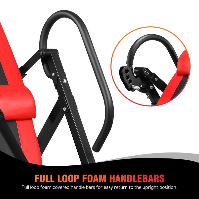 Buy Genki Heavy Duty Folding Inversion Gravity Table 180-Degree ...