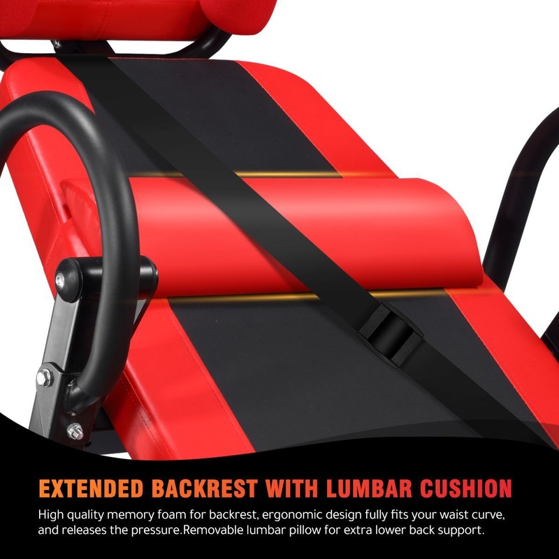 Buy Genki Heavy Duty Folding Inversion Gravity Table 180-Degree ...