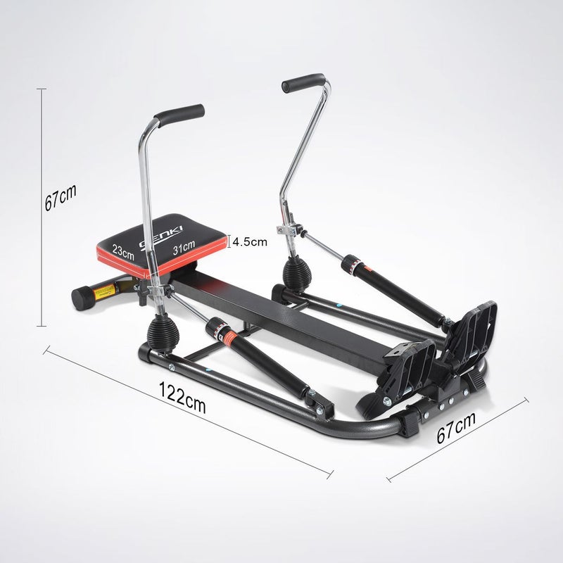 Multi-functional Home Gym Precision Rower, Indoor Hydraulic