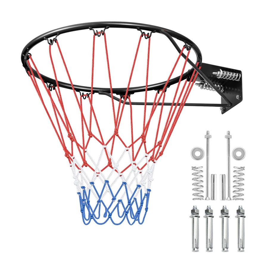 Buy Genki Indoor Basketball Hoop Ring Rim Goal Net Outdoor Door Wall ...