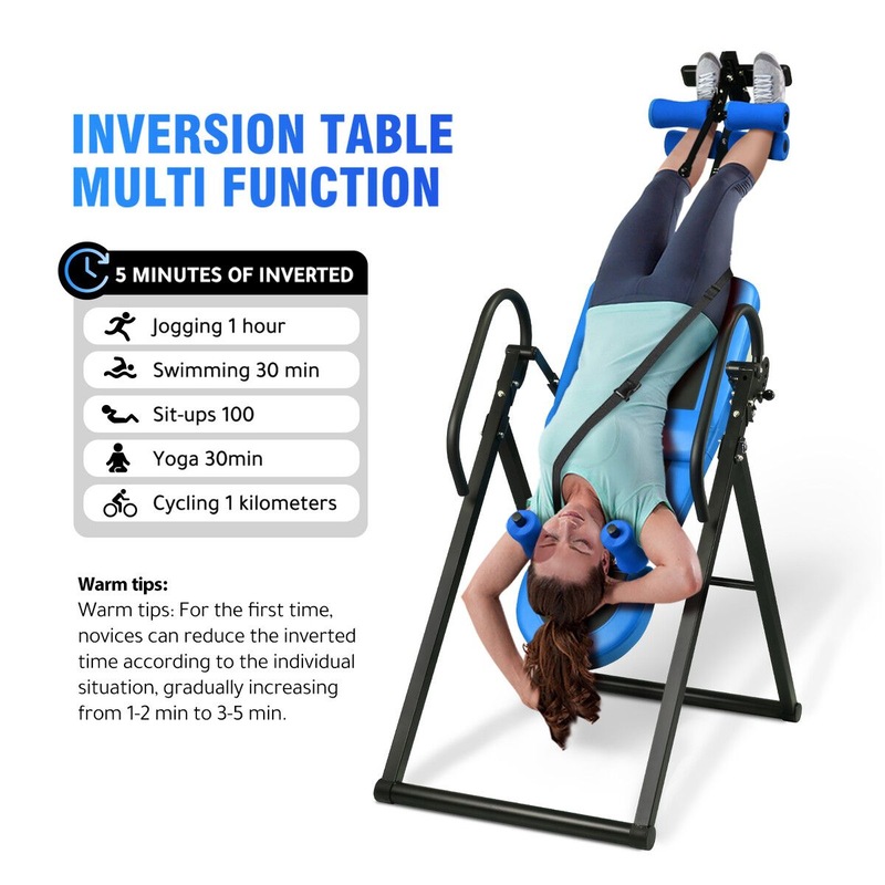 Buy Genki Inversion Table Back Stretching Gravity Inverter Exercise