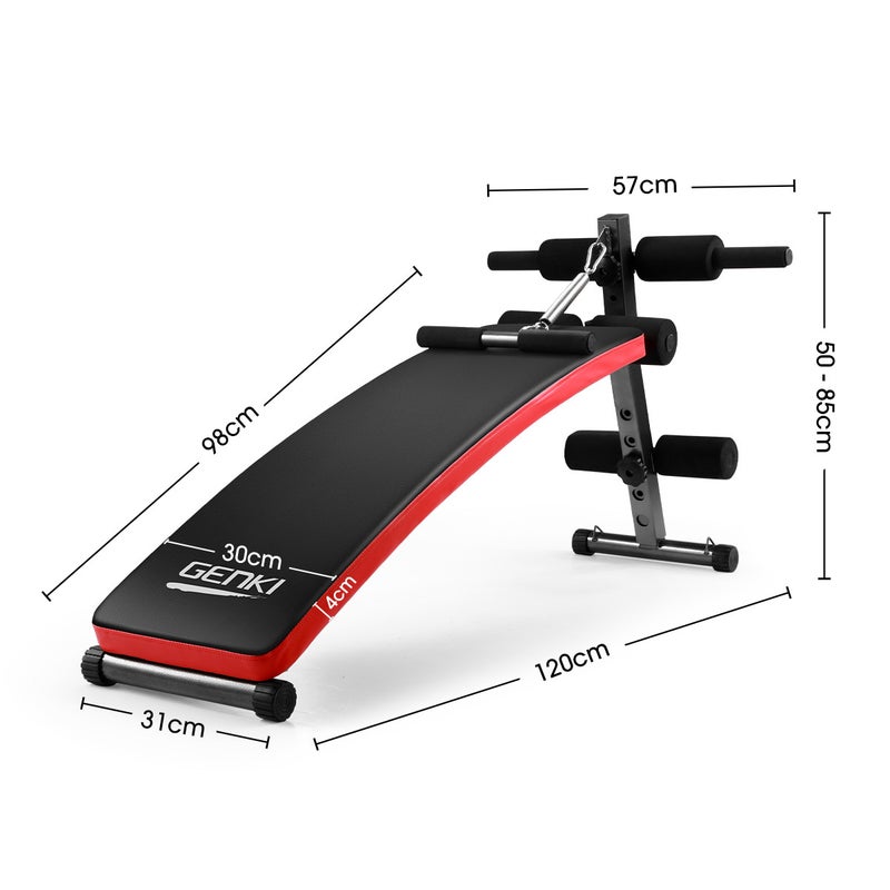 Buy GENKI Multi-Function Sit-Up Bench Home Gym Equipment Workout