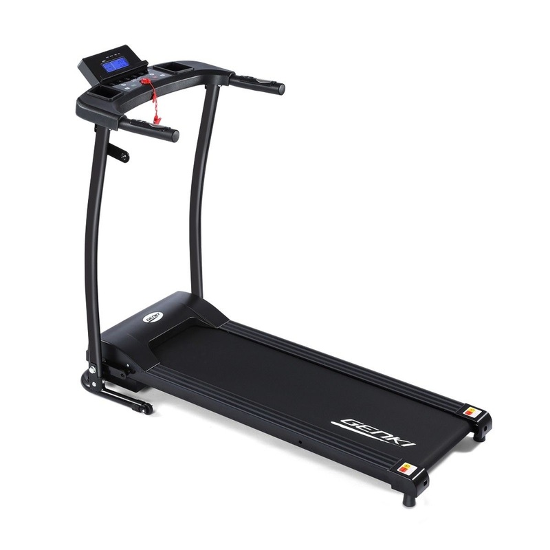 Genki Folding Treadmill Fitness Exercise Machine with Pulse Sensor ...